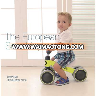 2017 China Factory wholesale four wheels baby scooter swing cars