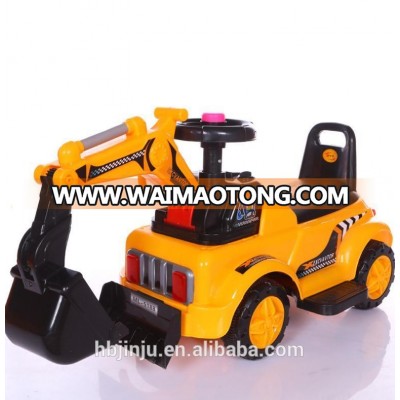 hot sale 4 Wheels Children Ride On Toy Excavator Car battery kids Rooter for kids outdoor play.