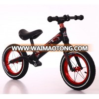 12 inch steel caliper/drum brake with kickstand BMX model kids balance bike for 2-5 years old children