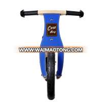 Car Type and man power wood balance bike